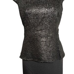 Spense Black and Silver Dress
